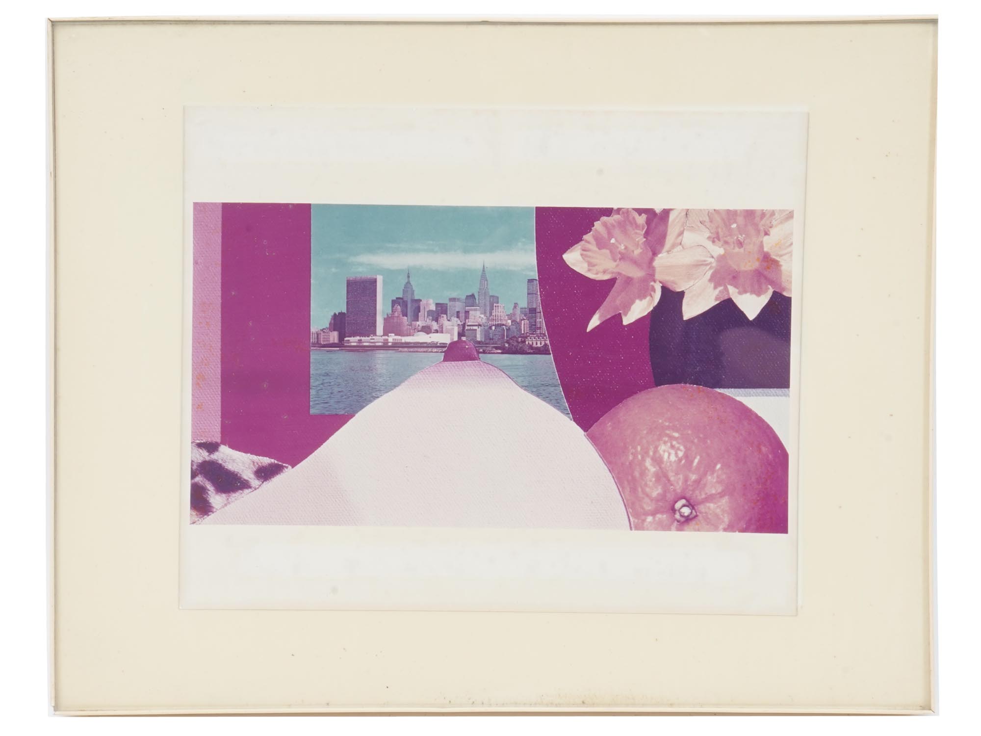 AMERICAN COLLAGE LITHOGRAPH BY TOM WESSELMANN